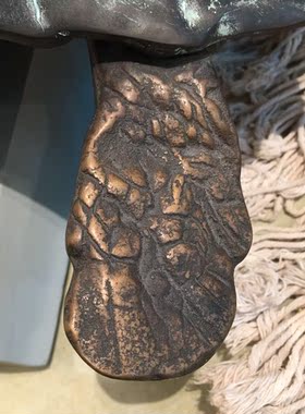 仿真做旧海洋动物招财祝福工艺品