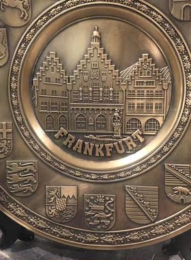 合金德国装饰摆盘正版现货