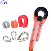 SUT safety rope climbing rope protection ring triangular ring can be used for rope in 8-14