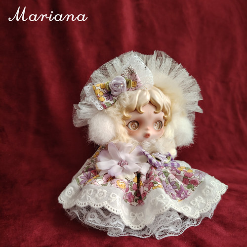 原创手工SP光织园冬日乐章盲盒搪胶公仔着替朝晖幻掣沐木花园娃衣 - 图2