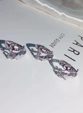 原创字母日韩风礼物订做开口戒指