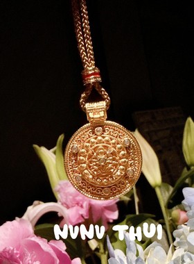 珠宝意大利复古拉丝福袋爱心钱袋