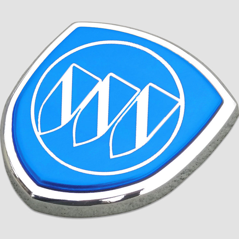 别克凯越威朗英朗君威昂科拉昂心形车标改装尾标个性车标贴纸装饰