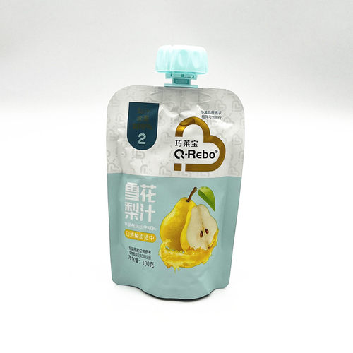 巧莱宝金银花柚子汁100g袋装 蓝莓葡萄汁 雪花梨汁 10袋装 - 图1