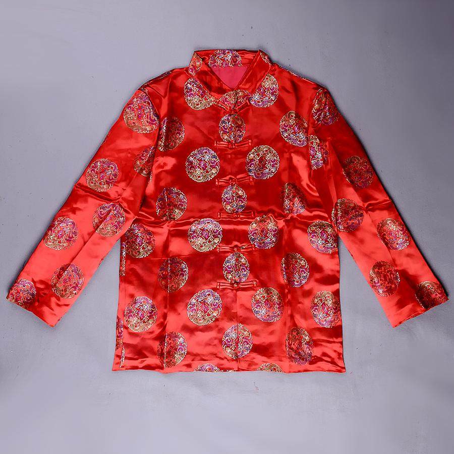 2025秋冬季中老年唐装男士织锦缎棉袄面中国风寿星过生日礼服尾货,淘宝优惠券,粉丝福利购,淘宝优惠卷