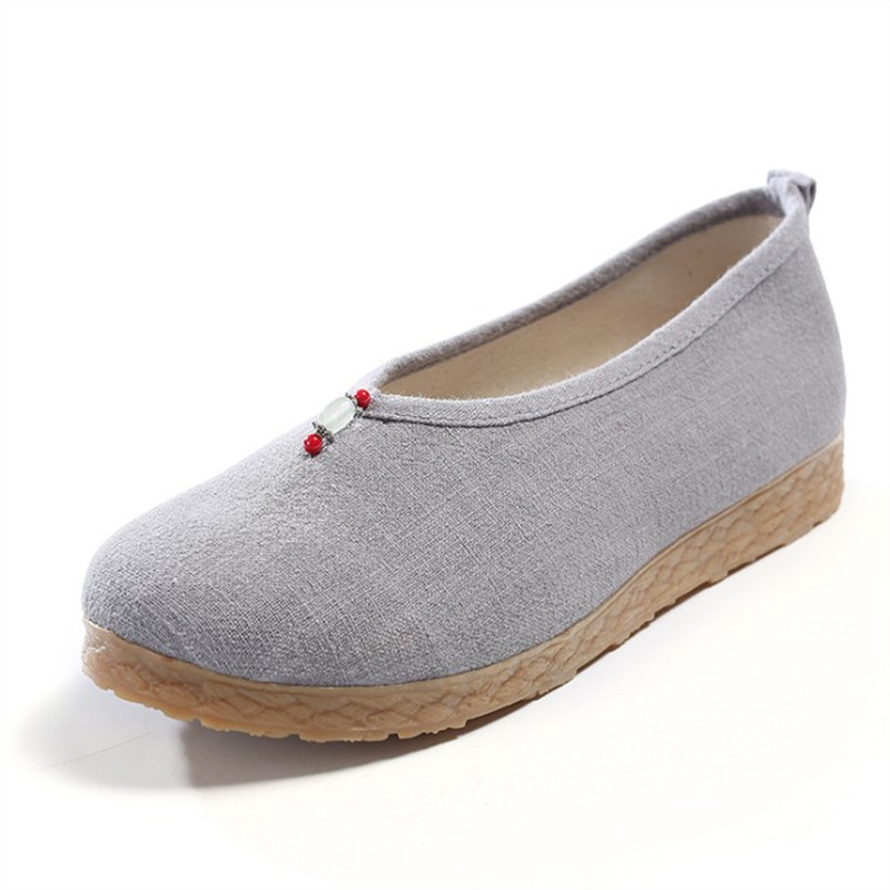 新款原创老北京布鞋居士鞋复古民族风茶艺师禅意女绣花鞋汉服鞋子,淘宝优惠券,粉丝福利购,淘宝优惠卷