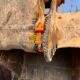 Excavator forklift without disassembly wear-resistant rubber dustproof sleeve
