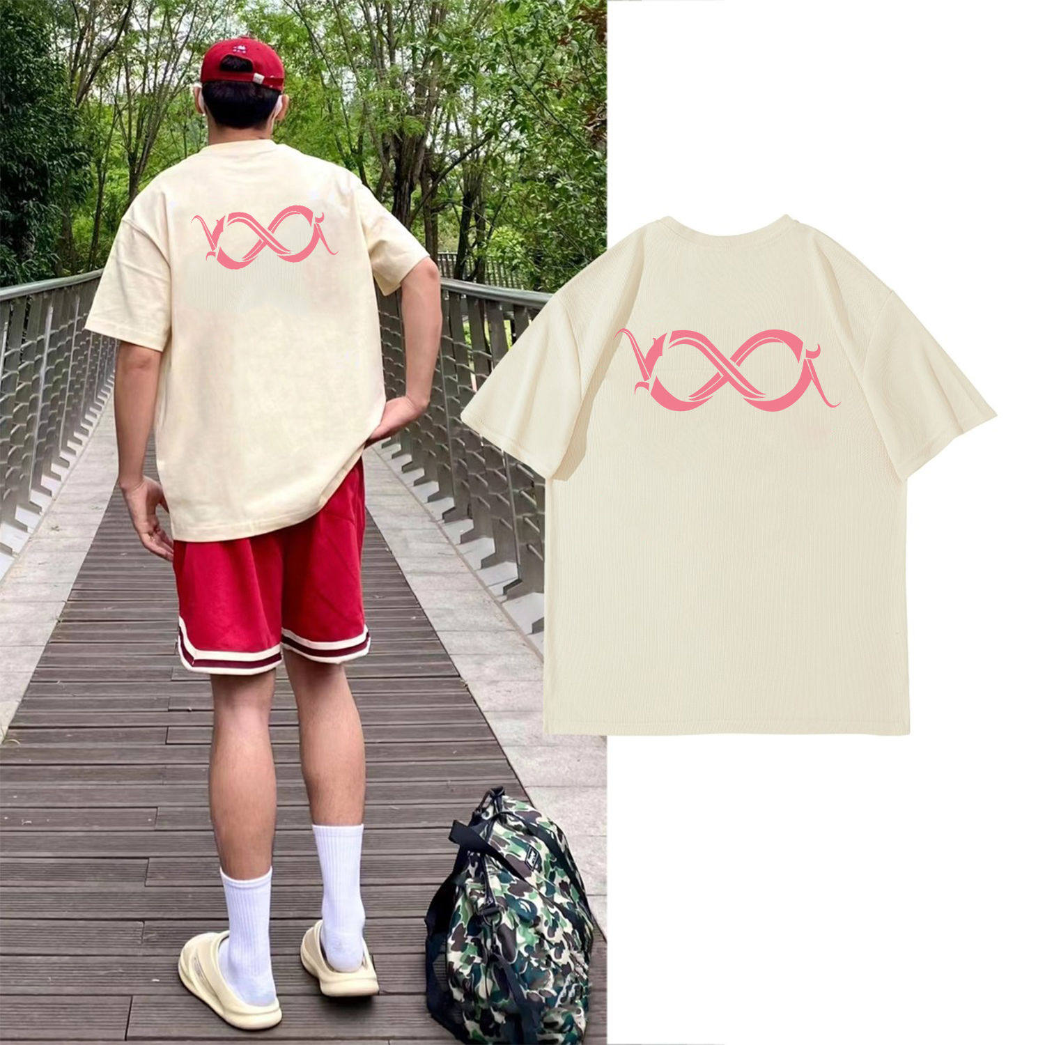 美式篮球短袖男运动休闲速干训练服体育生投篮服跑步健身T恤夏季