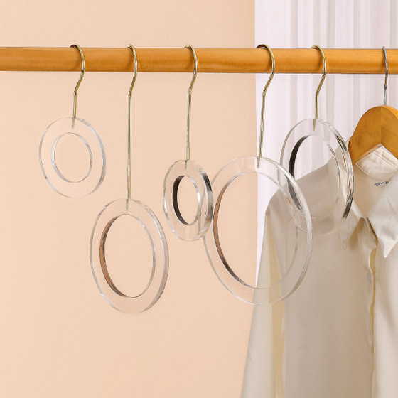 Transparent acrylic hook hanger s hook clothing props