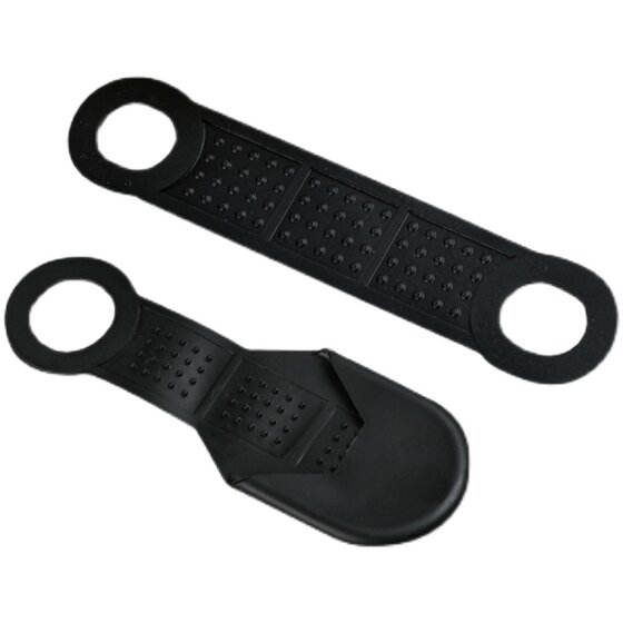 Non-slip silicone transparent threaded plastic wooden clothes hanger