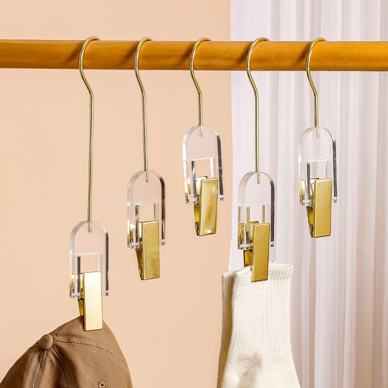 Transparent acrylic hook hanger s hook clothing props