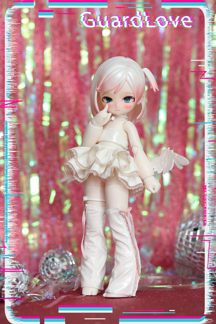 Guard-Love gl BJD 6分SD娃娃天使体邦尼系列【莉莉艾 裸娃】 - 图0