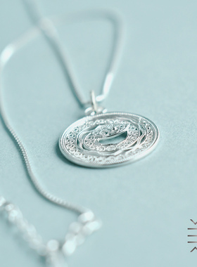 姜央男女皆可足银生肖蛇项链