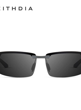 VEITHDIA/威斯.蒂亚 男士铝镁半框弹簧腿太阳眼镜墨镜偏光驾驶镜