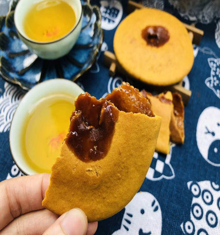 潮汕特产手工红糖饼惠来双炉饼肚脐饼1条包邮买二送一零食小吃 - 图3