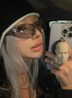 复古Y2K防晒大框显瘦太阳镜女潮