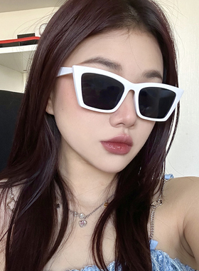 2025新款gm墨镜女圆脸显瘦白色
