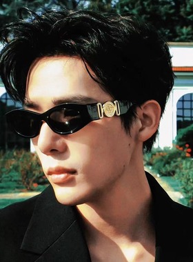 王安宇同款墨镜金属贵气感韩男潮