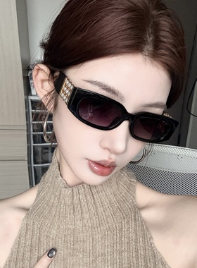 欧美辣妹复古渐变灰显瘦墨镜女潮