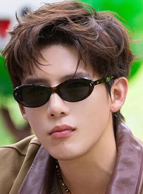 王安宇同款户外骑行运动墨镜高级