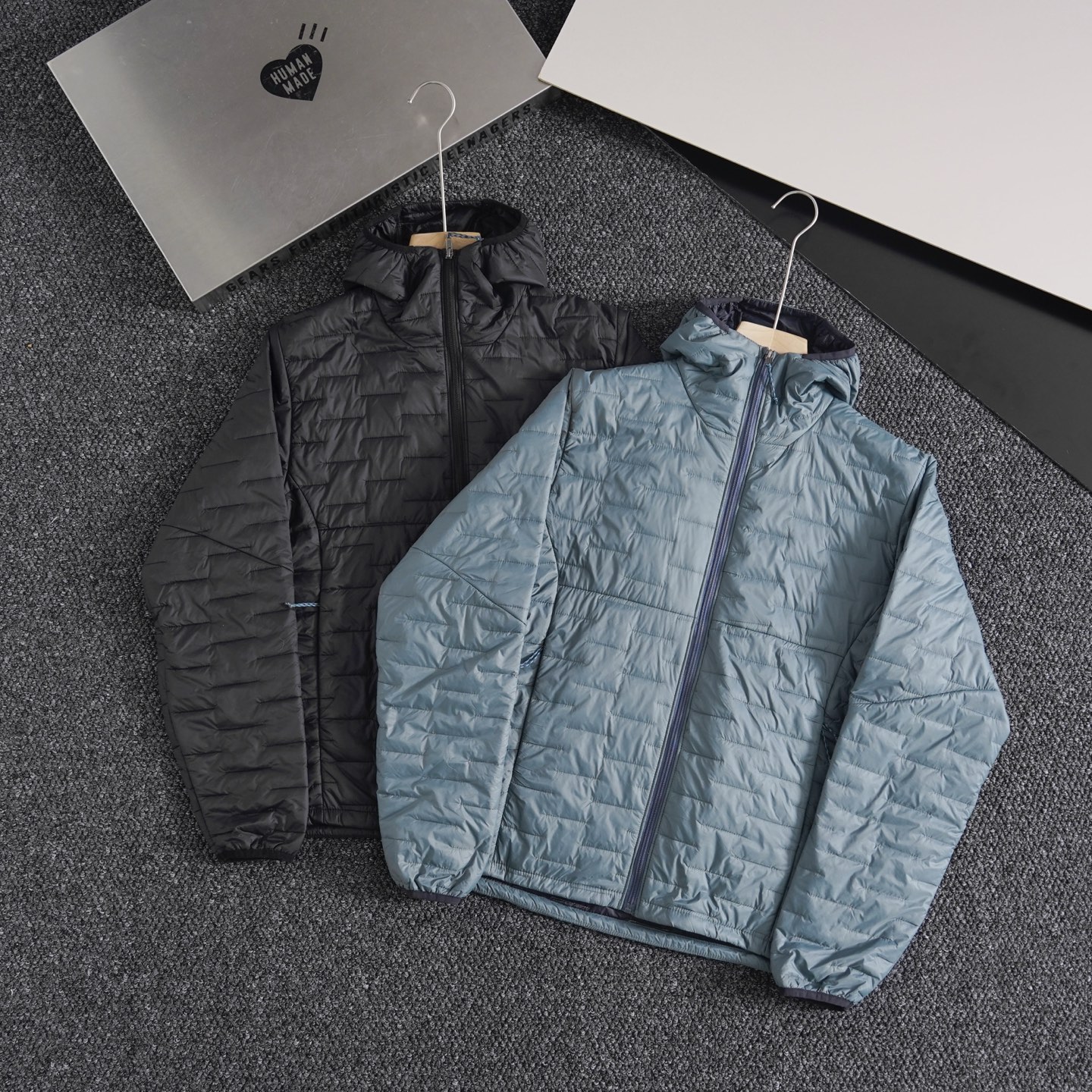 Micro Puff Hoody 巴塔平替轻薄棉服男户外防风保暖棉衣外套ba ta - 图1