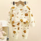 Discount store special offer clearance autumn warm pure cotton home clothes autumn clothes and long trousers set