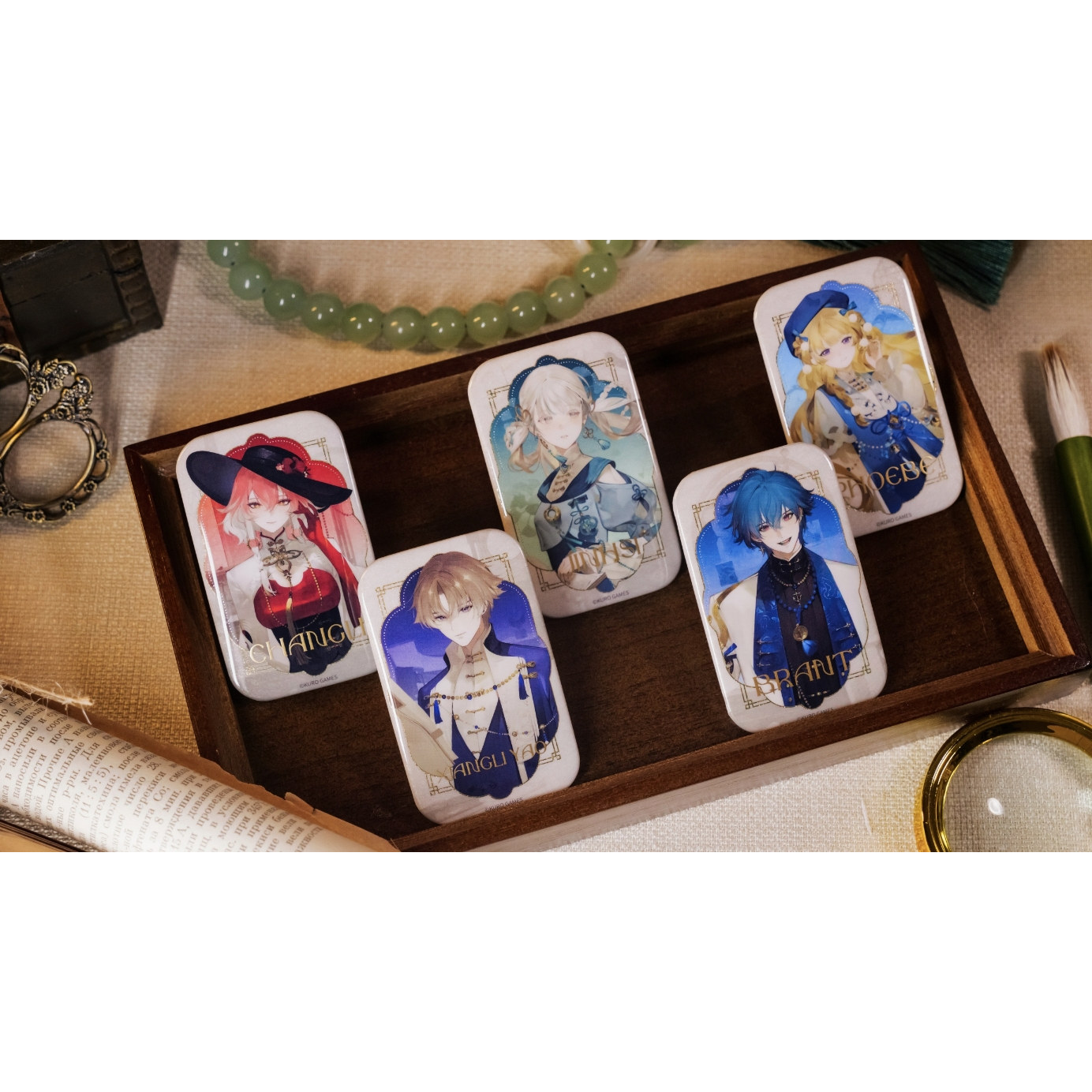 【现货】鸣潮绮梦幻影系列徽章立牌亚克力玩偶色纸明信片游戏周边,淘宝优惠券,粉丝福利购,淘宝优惠卷