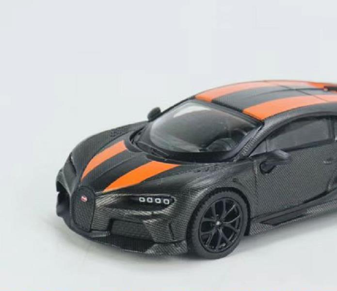 【现货】TSM MINIGT 1:64 布加迪 凯龙 Chiron 碳钎 合金车模型 - 图2