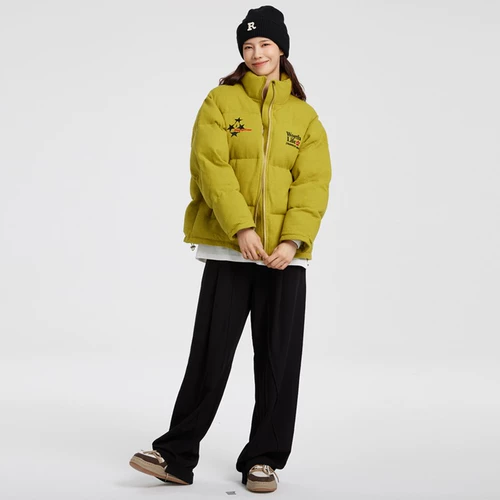 RAPPEYE Ретро куртка, короткий пуховик для влюбленных