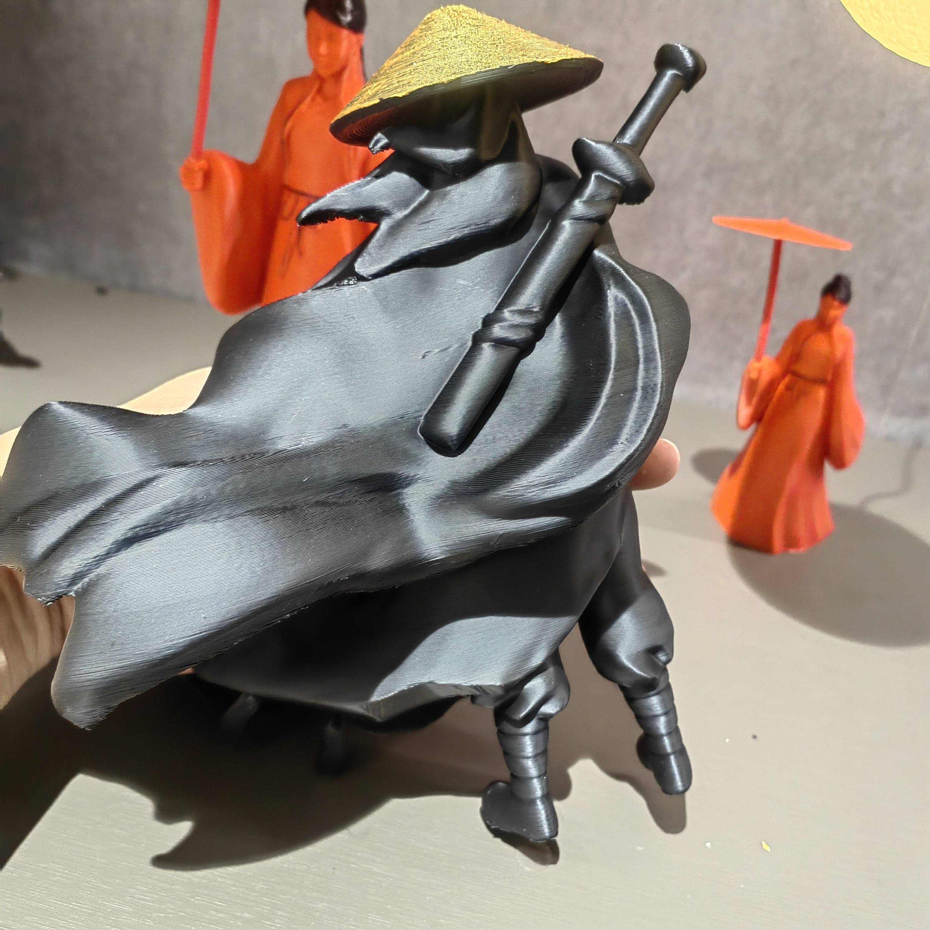 江湖故人古风侠客小摆件新中式陆微缸盆景造观景寒江孤影微缩国风,淘宝优惠券,粉丝福利购,淘宝优惠卷