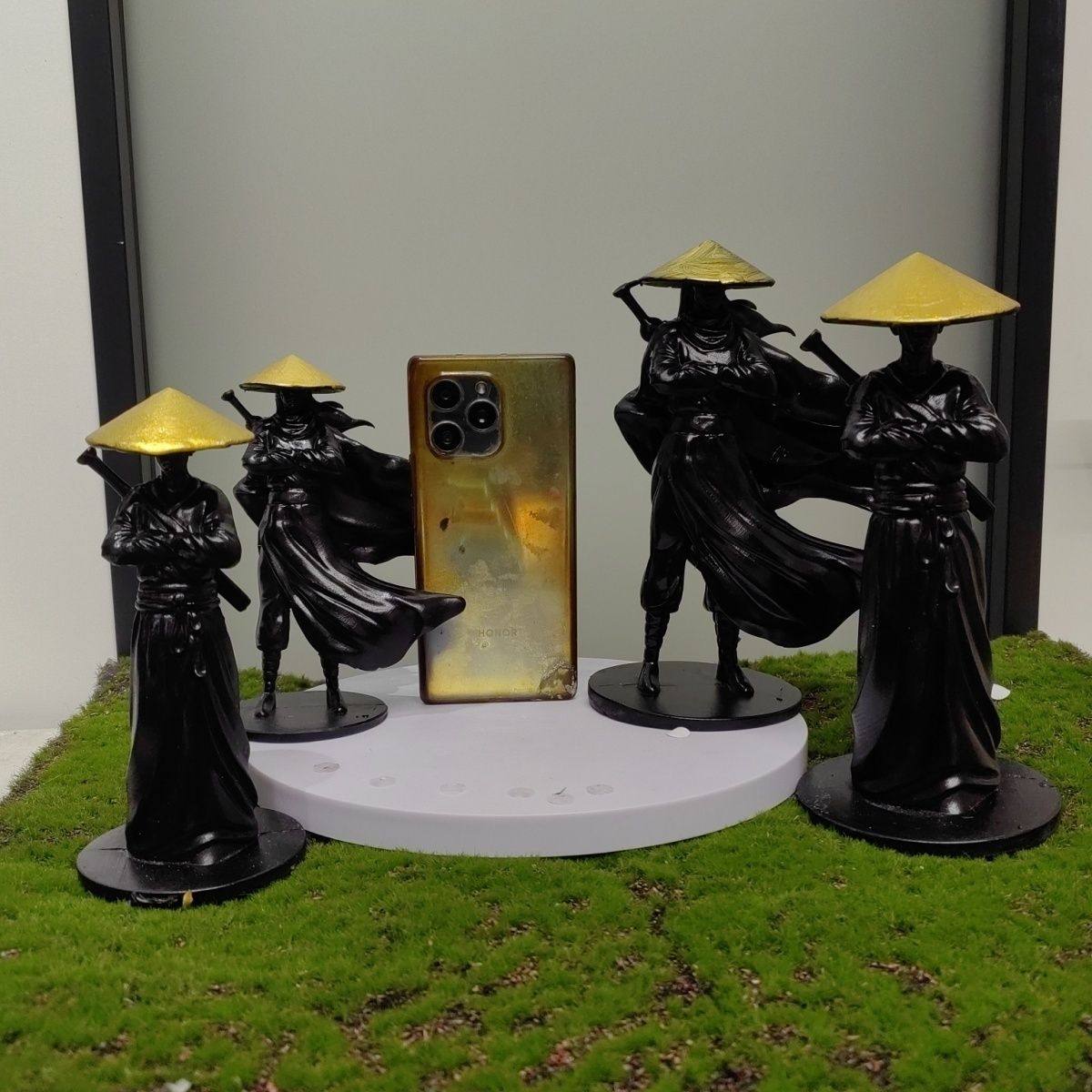 江湖故人古风侠客小摆件新中式陆微缸盆景造观景寒江孤影微缩国风,淘宝优惠券,粉丝福利购,淘宝优惠卷