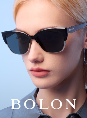 杨紫同款暴龙太阳镜猫眼眉框墨镜