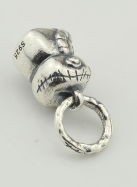 毕亨特吊坠机器人银饰