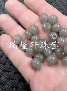 文玩散珠仿和田玉玉扣散珠