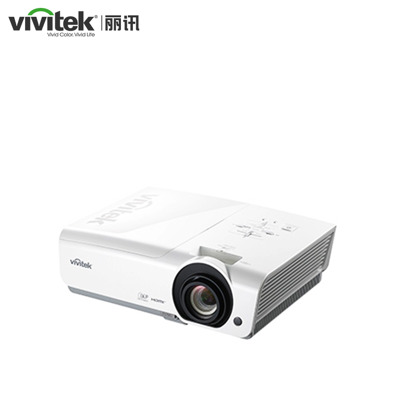 Vivitek丽讯DU978WT投影仪 蓝光3D影院2.35:1 家用高清商务投影机 - 图0