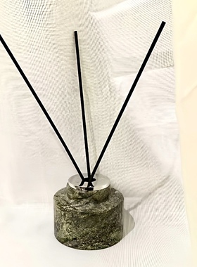 You物天然大理石香薰空杯摆件样板房客厅浴室样板房软装家居饰品