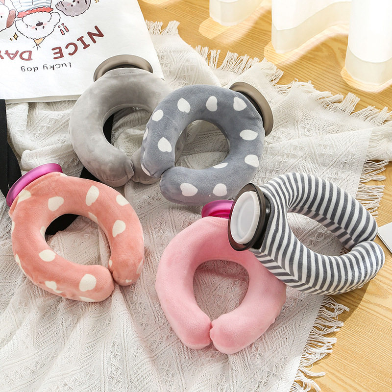 热水袋U型颈椎热敷注水灌水挂脖围脖枕头u型颈椎热水袋挂暖颈椎,淘宝优惠券,粉丝福利购,淘宝优惠卷