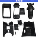 Flat fork Dolma extended full set of plastic painted scooter