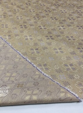 和风布料六芒星纹画轴材料