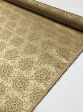 宝相花纹日本布料装裱材料