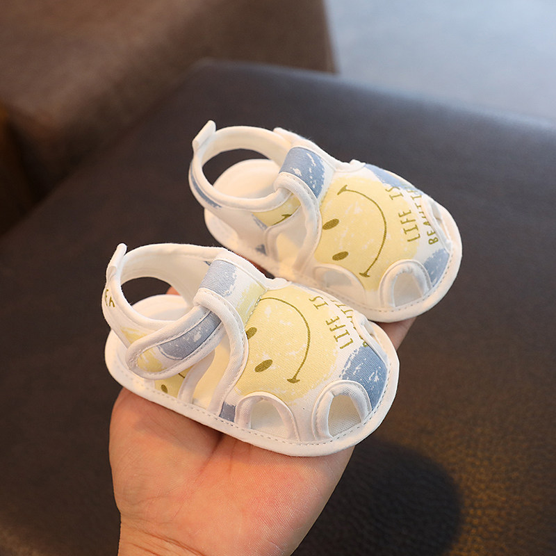 婴儿鞋子夏季3-6-12个月软底步前鞋男女宝宝透气凉鞋0-1岁不掉鞋,淘宝优惠券,粉丝福利购,淘宝优惠卷