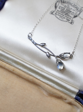 女项链银925银锁骨链原创手工