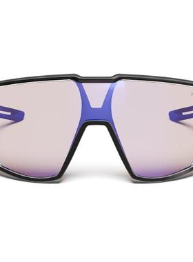 代购JULBO男士太阳镜偏光防雾变色镜片高透光率大框蓝色镜片