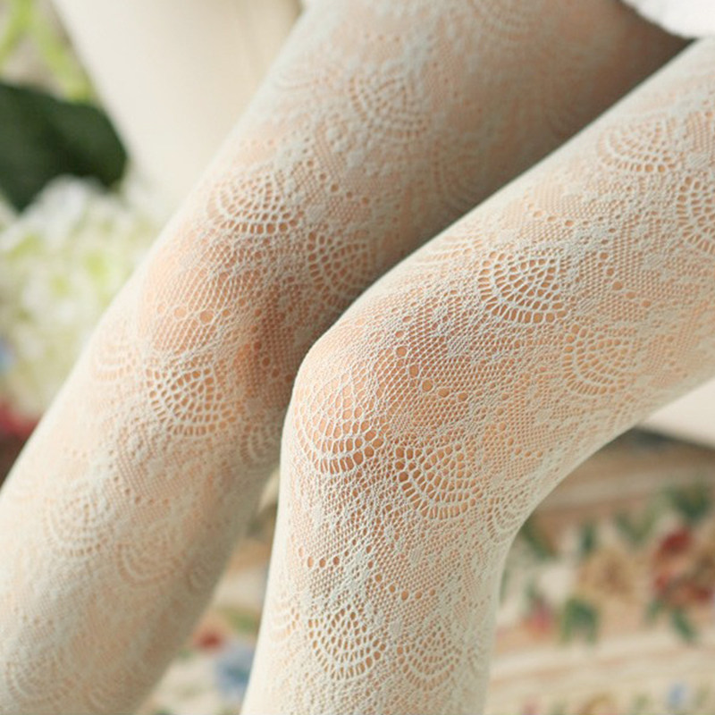 夏季透气蕾丝凤尾丝袜天鹅绒连裤袜 复花镂空网眼打底袜女薄丝袜,淘宝优惠券,粉丝福利购,淘宝优惠卷
