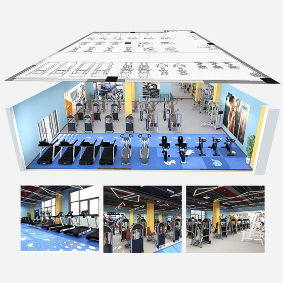 Daiyu elliptical trainer CE860 generates electricity automatically