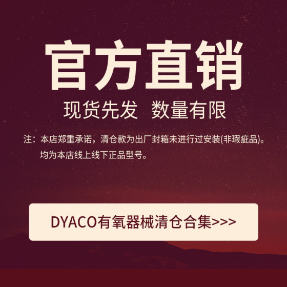 Dyaco Daiyu clearance commercial indoor electric elliptical machine silent walking machine fitness equipment
