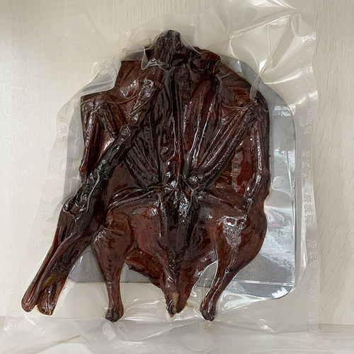 四川特产 开江任市唐鸭婆板鸭正宗唐板鸭大王熟食手撕酱鸭子1只装 - 图1