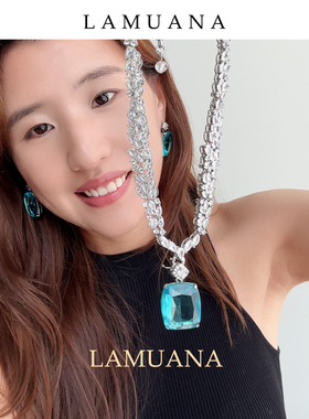 LAMUANA深海精灵满天星项链小众设计两戴款礼服项链女奢华感84400
