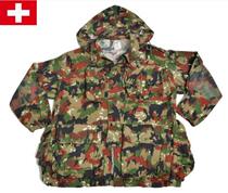 Brand new Swiss profuder edition M70 Bloody Camouflate Field Windwear PARKA German Hemp Dot buckle