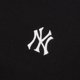 MLB short-sleeved men's clothing NY embroidered small label new sportswear half-sleeved casual couple black T-shirt 3ATSB0153